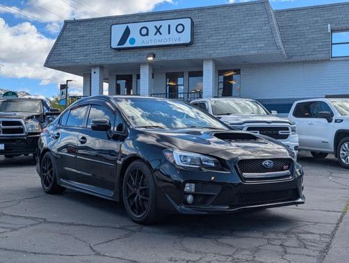 Crystal Black Silica 2017 Subaru WRX STI Limited w/ Lip