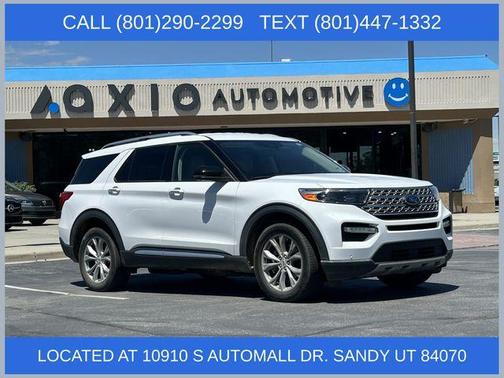 Oxford White 2021 Ford Explorer Limited