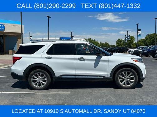 Oxford White 2021 Ford Explorer Limited
