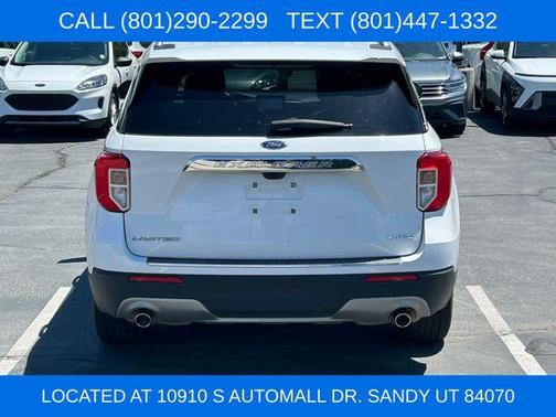 Oxford White 2021 Ford Explorer Limited