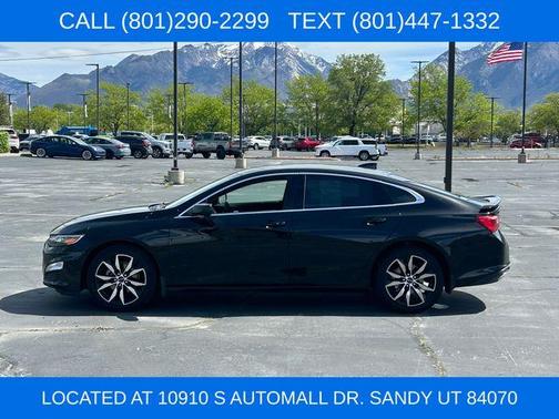 Mosaic Black Metallic 2023 Chevrolet Malibu RS