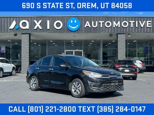 Aurora Black 2021 Kia Rio S