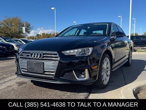 Brilliant Black 2019 Audi A4 2.0T Premium