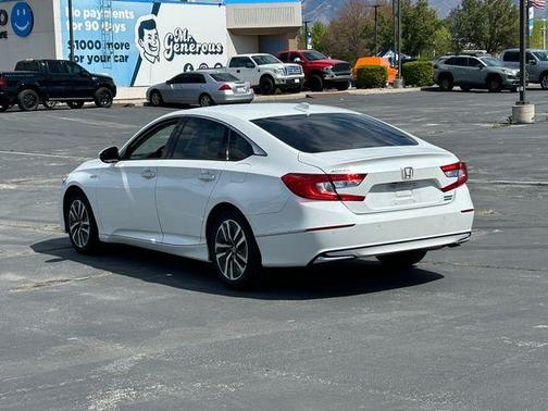 White 2020 Honda Accord Hybrid Touring