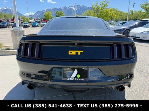 Black 2015 Ford Mustang GT Premium