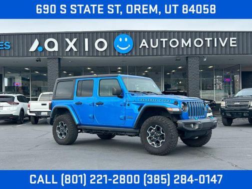 Hydro Blue Pearl 2023 Jeep Wrangler 4xe Rubicon