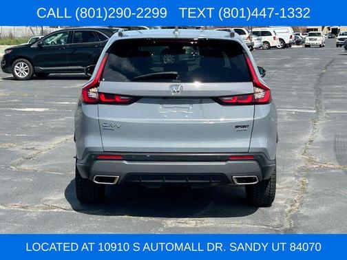 Blue 2024 Honda CR-V Hybrid Sport Touring