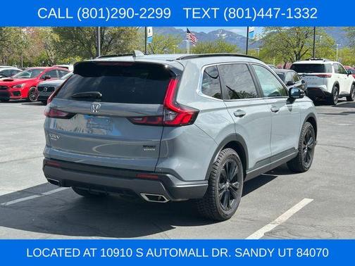 Blue 2024 Honda CR-V Hybrid Sport Touring