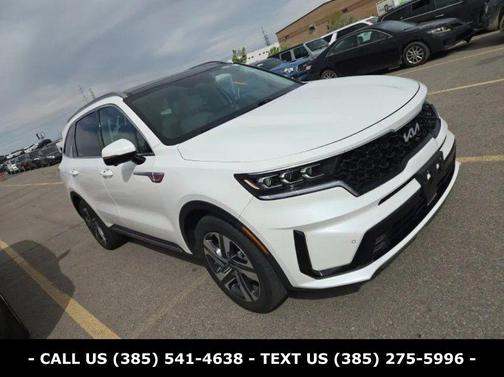 Snow White Pearl 2022 Kia Sorento Plug-In Hybrid SX Prestige