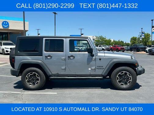Billet Silver Metallic Clearcoat 2015 Jeep Wrangler Unlimited Sport