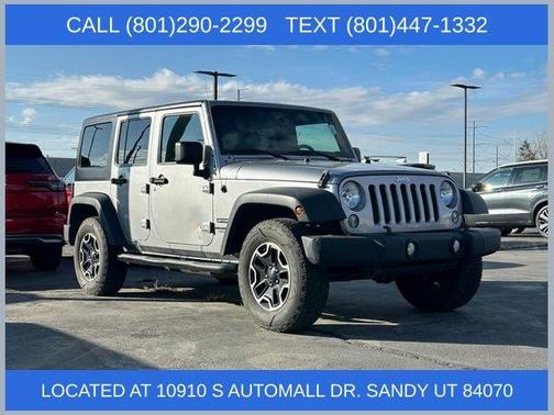 Billet Silver Metallic Clearcoat 2015 Jeep Wrangler Unlimited Sport