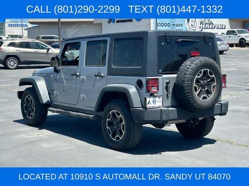 Billet Silver Metallic Clearcoat 2015 Jeep Wrangler Unlimited Sport