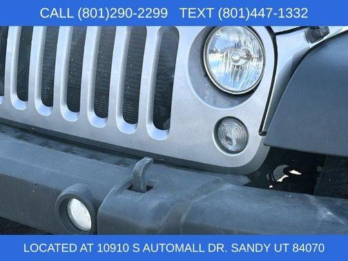 Billet Silver Metallic Clearcoat 2015 Jeep Wrangler Unlimited Sport