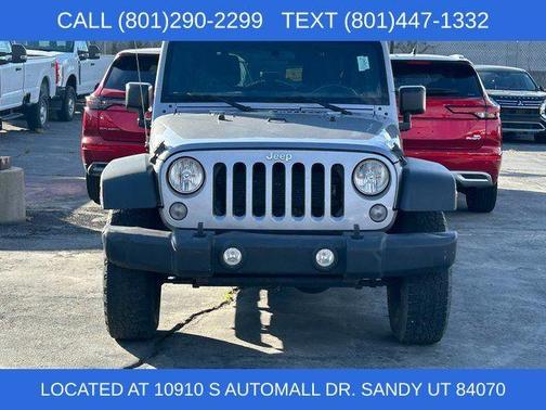 Billet Silver Metallic Clearcoat 2015 Jeep Wrangler Unlimited Sport