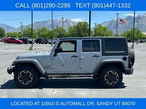 Billet Silver Metallic Clearcoat 2015 Jeep Wrangler Unlimited Sport