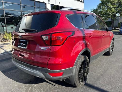 Ruby Red Metallic 2019 Ford Escape Titanium