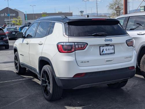 White Clearcoat 2019 Jeep Compass Limited