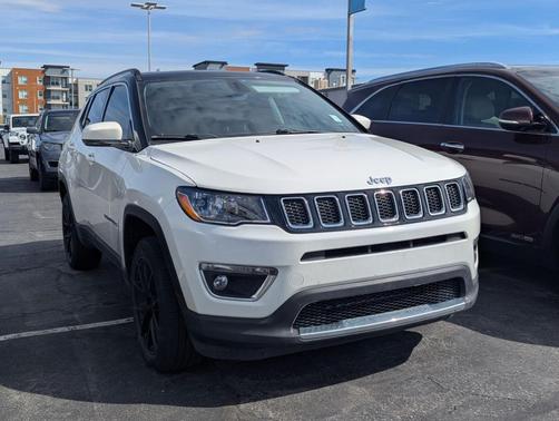 White Clearcoat 2019 Jeep Compass Limited