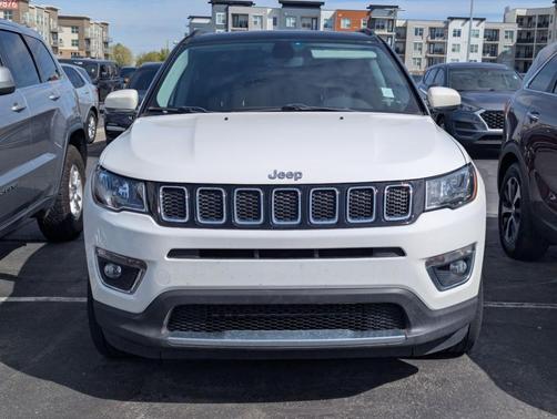 White Clearcoat 2019 Jeep Compass Limited