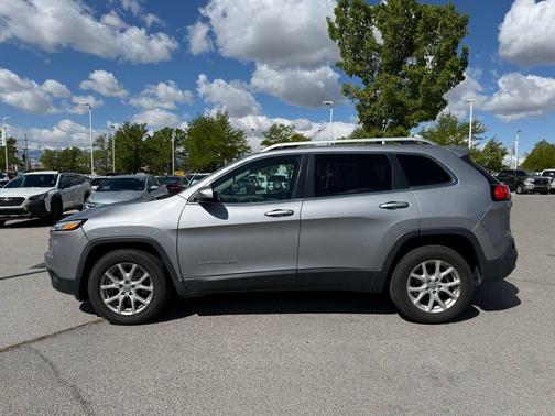Billet Silver Metallic Clearcoat 2015 Jeep Cherokee Latitude