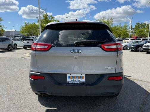 Billet Silver Metallic Clearcoat 2015 Jeep Cherokee Latitude