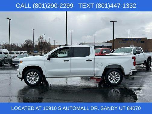 Summit White 2022 Chevrolet Silverado 1500 Limited Custom