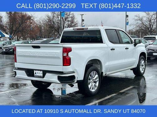 Summit White 2022 Chevrolet Silverado 1500 Limited Custom