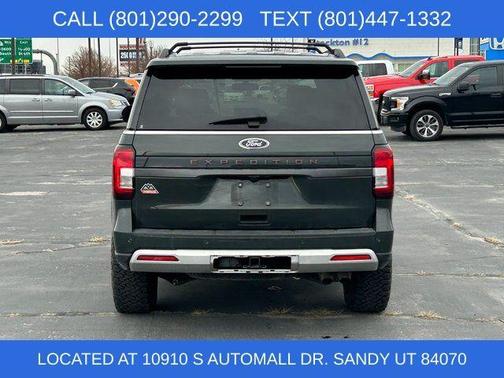 Green Metallic 2022 Ford Expedition Timberline