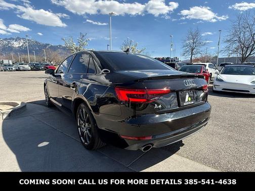 Brilliant Black 2017 Audi A4 2.0T Premium