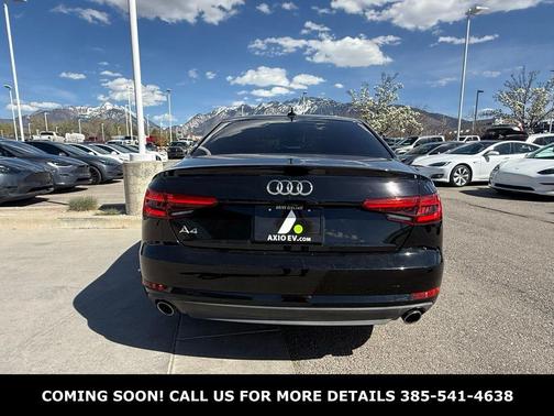 Brilliant Black 2017 Audi A4 2.0T Premium