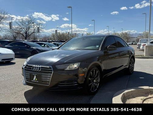 Brilliant Black 2017 Audi A4 2.0T Premium