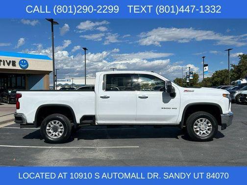 Summit White 2021 Chevrolet Silverado 3500 LTZ