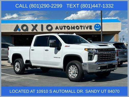 Summit White 2021 Chevrolet Silverado 3500 LTZ