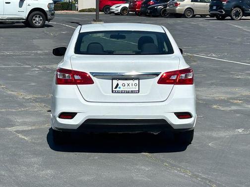 Cloud White 2016 Nissan Sentra S