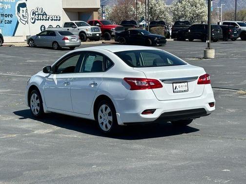 Cloud White 2016 Nissan Sentra S
