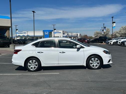 Cloud White 2016 Nissan Sentra S