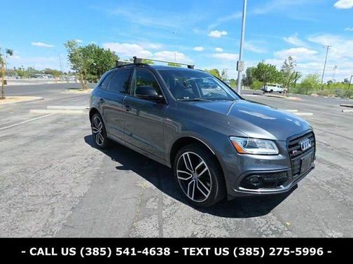 Daytona Gray Pearl Effect 2017 Audi SQ5 3.0T Prestige