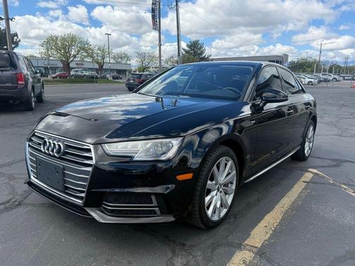 Brilliant Black 2018 Audi A4 2.0T Premium