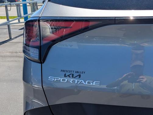 Steel Gray 2023 Kia Sportage Hybrid LX