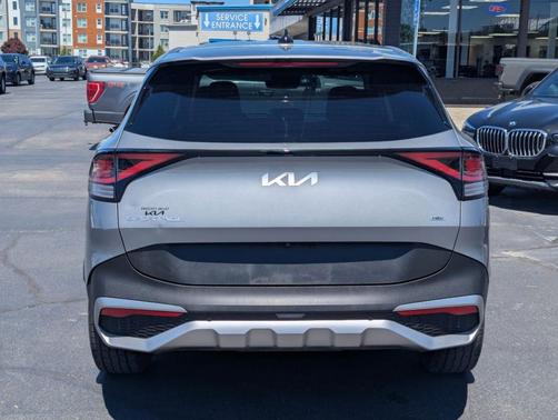 Steel Gray 2023 Kia Sportage Hybrid LX