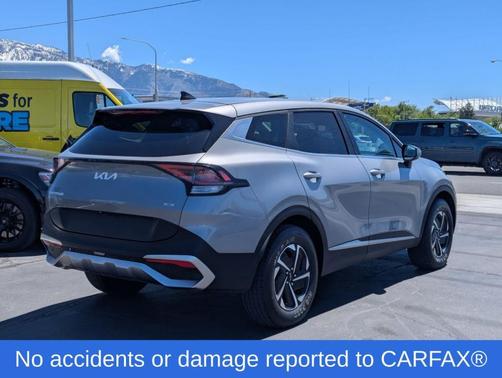 Steel Gray 2023 Kia Sportage Hybrid LX