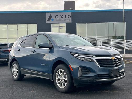 Lakeshore Blue Metallic 2024 Chevrolet Equinox LT