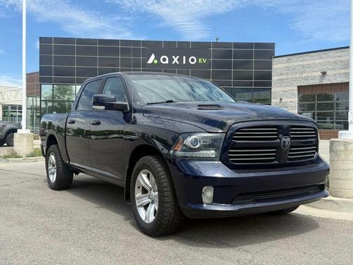 Blue 2016 RAM 1500 Sport