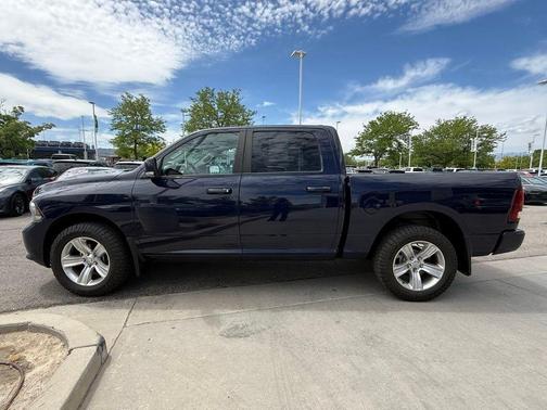 Blue 2016 RAM 1500 Sport