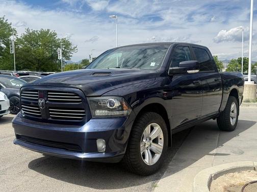 Blue 2016 RAM 1500 Sport