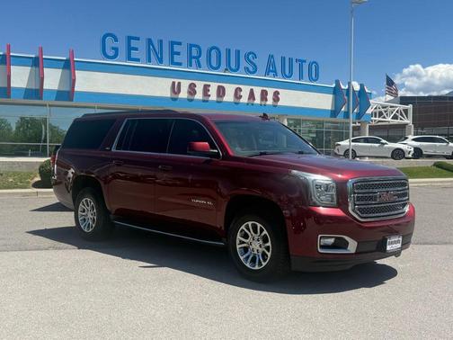 Crimson Red Tintcoat 2019 GMC Yukon XL SLT