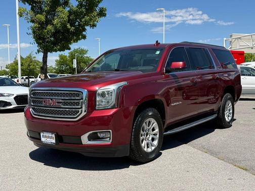 Crimson Red Tintcoat 2019 GMC Yukon XL SLT