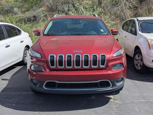 Deep Cherry Red Crystal Pearlcoat 2014 Jeep Cherokee Limited