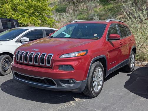 Deep Cherry Red Crystal Pearlcoat 2014 Jeep Cherokee Limited