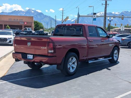 Deep Cherry Red Crystal Pearlcoat 2014 RAM 1500 Sport